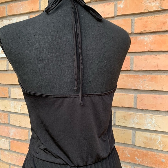 Charlotte Russe Black jump suit Sz XS - Picture 6 of 6